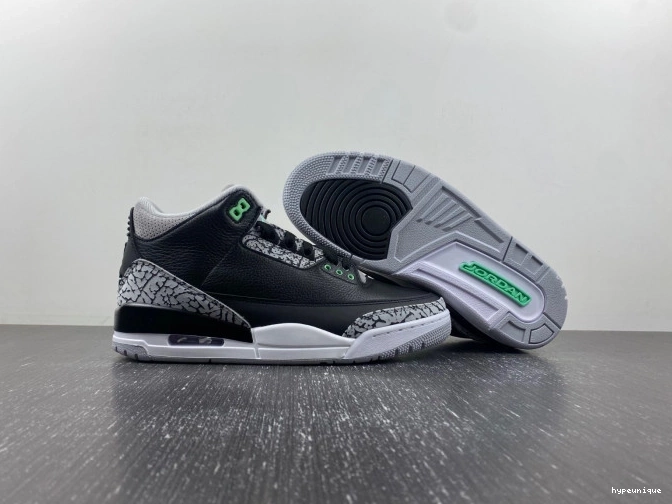 HYPE Jordan Green Glow 3 CT8532-031 Air 0717